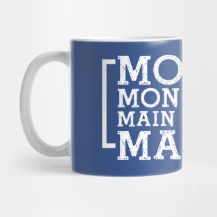 Mouse Monorail Main Street Magic Mug